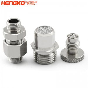 廠家定制有創呼吸機氣源入口醫療級316L不銹鋼過濾器濾芯防塵透氣耐腐蝕，用于呼吸機