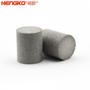 廠家生產多尺寸不銹鋼粉末燒結濾筒，堅固耐用壽命長用于流量控制和均布